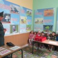Ребята лагеря «Солнышко» Олекшицкой СШ отправились на экскурсию в Берестовицкий РОЧС