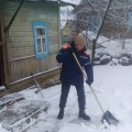 Во время Рождественнских праздников принято посещать одиноких, пожилых и других людей