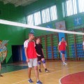 Наша команда по волейболу одержала уже третью победу в районном чемпионате по волейболу
