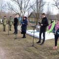 В деревне Верховляны Олекшицкого сельсовета, сожженной в годы войны, прошел митинг-реквием.