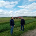 Заготовка сенажа набирает свои обороты.