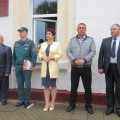 Председатель первичной профсоюзной организации РСУП "Олекшицы" Корытцо Владимир Владимирович принял участие в торжественной школьной линейке посвященной Дню знаний.