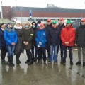 Секретарь первичной организации ОО "БРСМ" Рудковский Александр и Кудлаш Алексей в качестве волонтеров оказывали помощь беженцам.