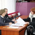 ФОТОФАКТ. В Олекшицах проходит третий день досрочного голосования.