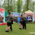 Тематическая площадка РСУП "Олекшицы" на районном празднике ко Дню Победы.