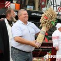 Золото первого снопа. В РСУП «Олекшицы» дали старт жатве.