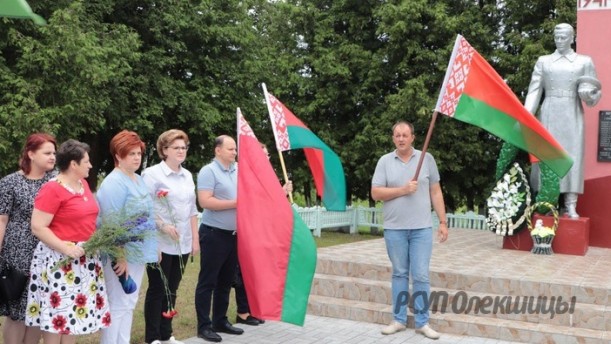 РСУП "Олекшицы" приняли участие в районном автопробеге "Дорогами мужества и стойкости".