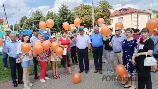 РСУП "Олекшицы" на районном празднике «Бераст-Фэст».