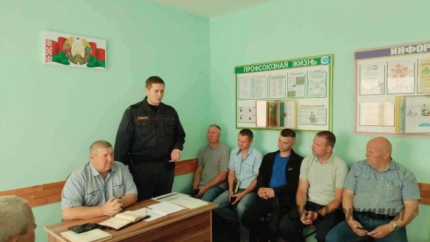 Уборочная кампания – под контролем сотрудников Берестовицкого РОВД.