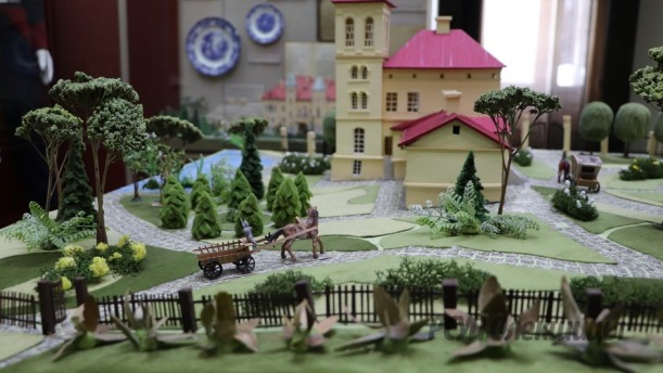 Презентация макета имения Лишки.