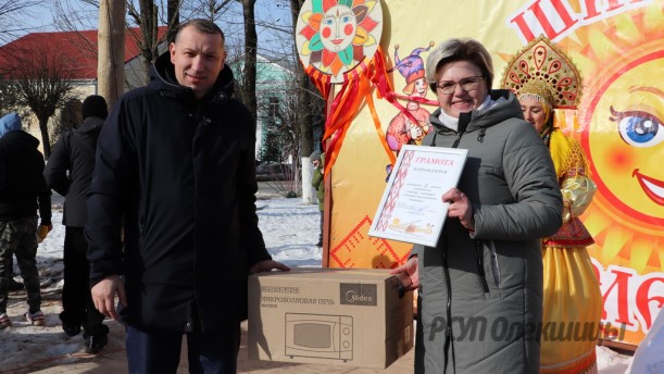 Лучшее масленичное подворье на районном празднике у РСУП "Олекшицы"!