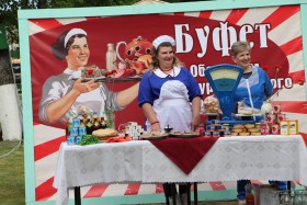 80 лет под мирным небом. Интерактивная площадка РСУП "Олекшицы" на районном празднике