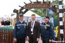 РСУП "Олекшицы" представило Берестовицкий район на областных Дожинках в Волковыске