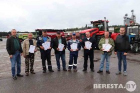 Работники РСУП "Олекшицы" лучшие в кормозаготовке по итогам районных соревнований