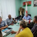 Совещание у директора со специалистами животноводческой отрасли.