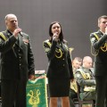 Посещение концерта военного оркестра Гродненской пограничной группы.