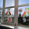 Участие в областной акции «Окна Победы».