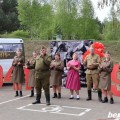Фронтовая агитбригада «Великим огненным годам, мы память сохраним!» в аг.Макаровцы.
