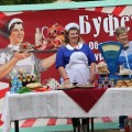 80 лет под мирным небом. Интерактивная площадка РСУП "Олекшицы" на районном празднике.