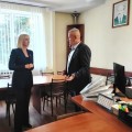 Член Совета Республики Елена Стальбовская провела прием граждан в Олекшицком сельисполкоме.