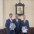 В Свято-Успенском Жировичском монастыре прошла церемония вручения стипендий Гродненского областного отделения ОО «Белорусский фонд мира».