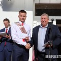 Директор РСУП "Олекшицы" Павлюкевич Валерий Эдуардович побывал на торжественной линейке в Олекшицкой средней школе.