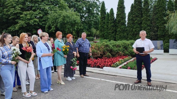 Митинг "Мы помним!" ко Дню освобождения Берестовицкого района от немецко-фашистских захватчиков в аг.Олекшицы.