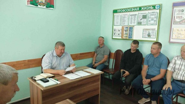 Встреча руководства с молодыми специалистами.