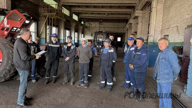 В РСУП "Олекшицы" проходит Единый день профилактики производственного травматизма.